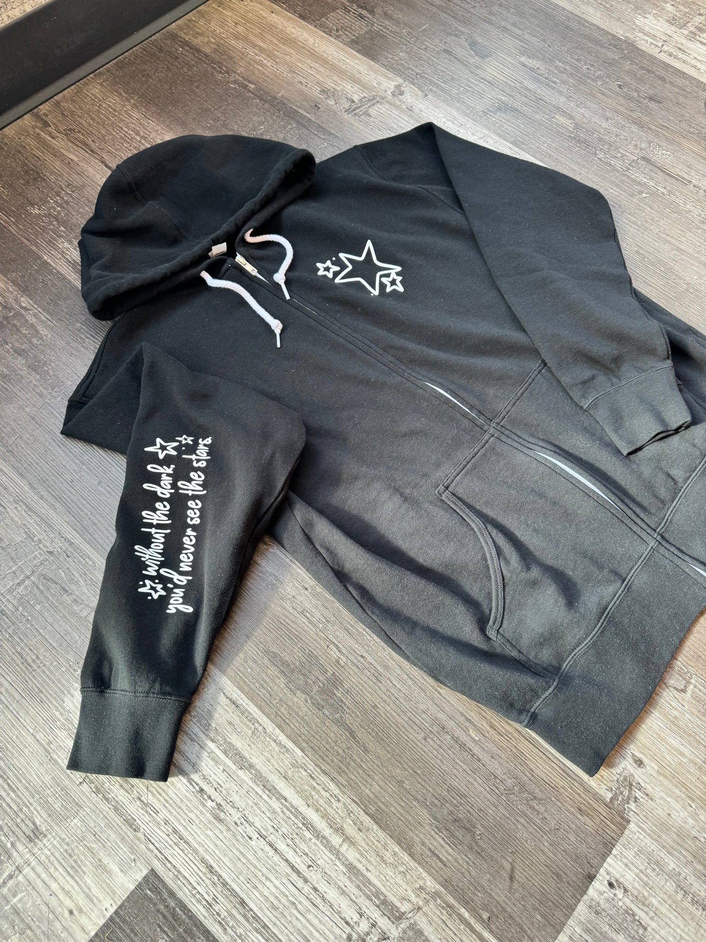 Without Darkness- Zip Up Hoodie