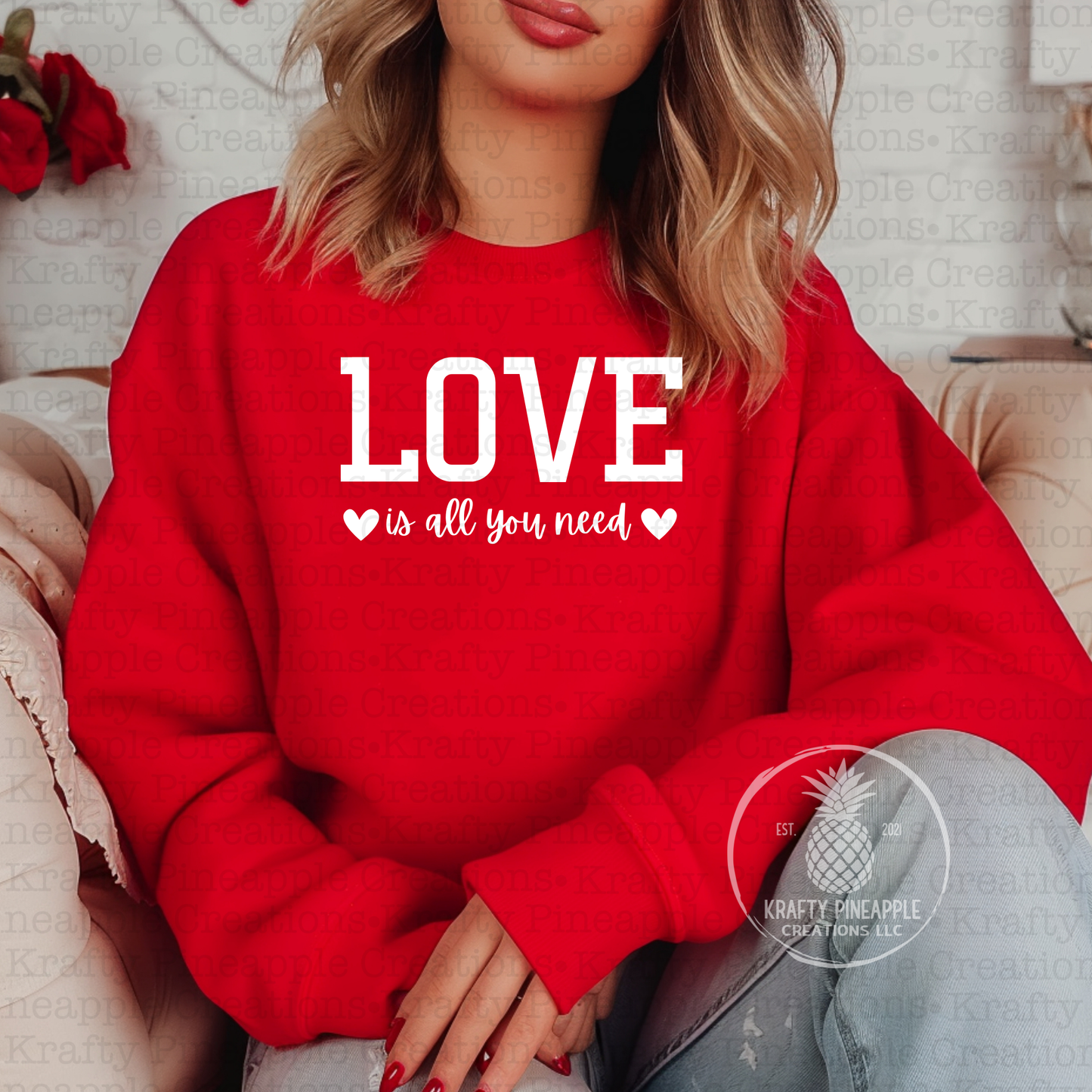 Valentines Day Crews & Hoodies