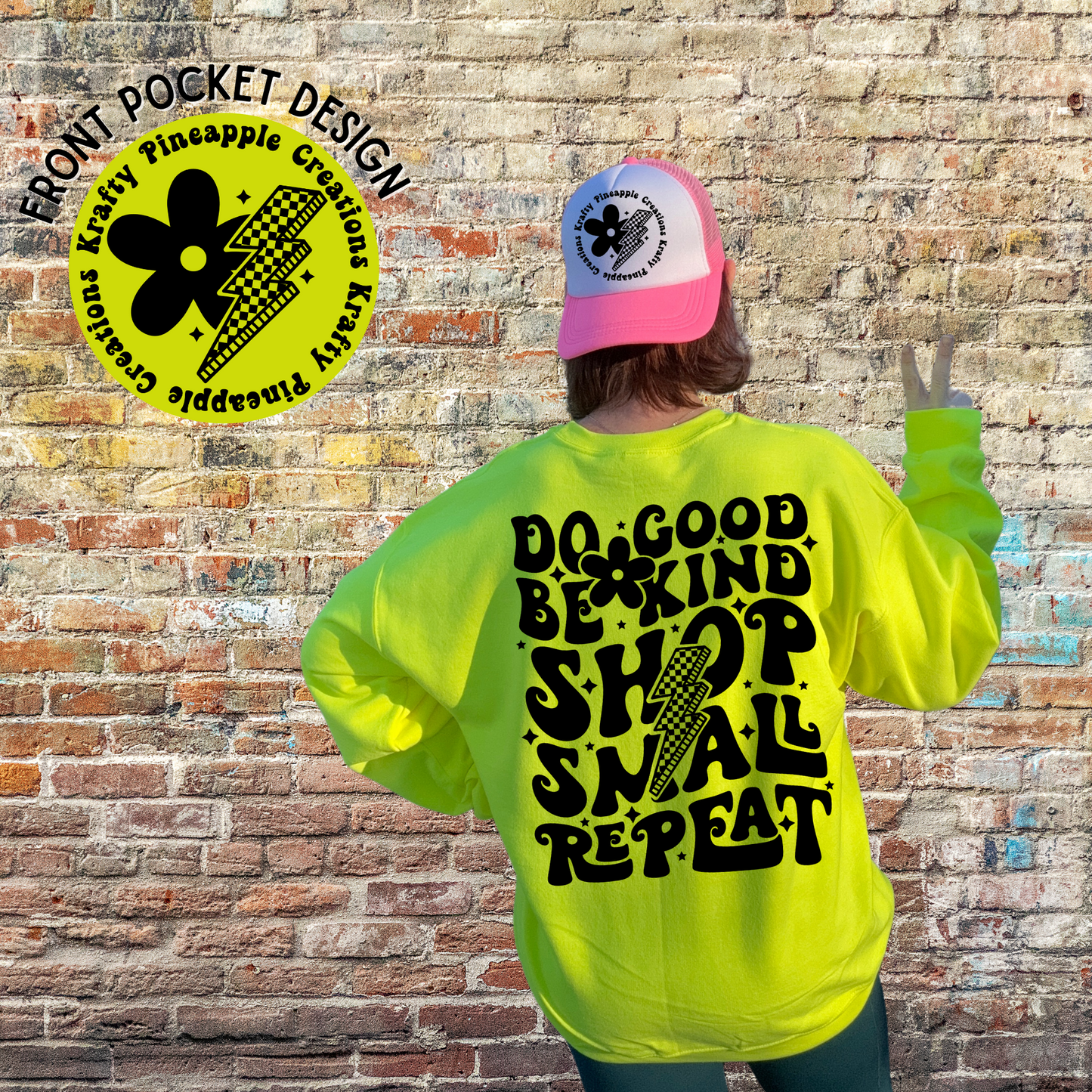 Do Good, Be Kind- Krafty Pineapple Crew Merch- Short Sleeve T-shirt