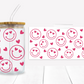 Happy Heart Glass Can- Pre-Order